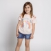 Maglia a Maniche Corte per Bambini Peppa Pig Rosa chiaro