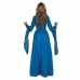 Costume per Adulti My Other Me Azzurro Principessa Medievale 2 Pezzi