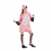 Costum Deghizare pentru Adulți Flamingo roz (4 Piese)