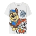 Børne Kortærmet T-shirt The Paw Patrol Hvid