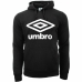 Bluza z kapturem Dziecięca Umbro  LOGO OH Czarny