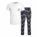 Pajama Jack & Jones JACSANTA SS Balts