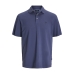 Polotröja kortärmad Herr Jack & Jones JPRBLUWILLIAM  12257315 Blå