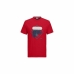 Heren-T-Shirt met Korte Mouwen Fila FAM0447 30002 Rood