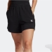 Naisten urheilushortsit Adidas IA6451 Musta