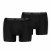 Boxers de Homem Puma BASIC 701226387 002 2 Unidades Preto