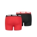 Boxershorts for menn Puma EVERRYDAY BASIC 701226387 011 2 enheter