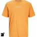 Camisola de Manga Curta Homem Jack & Jones JPRBLUARCHIE SS TEE 12217167 Laranja