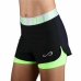 Damen-Sportshorts Endless Tech Iconic Gelb Schwarz