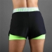 Sportshorts for kvinner Endless Tech Iconic Gul Svart