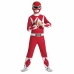 Kostiumas vaikams Power Rangers Mighty Morphin Raudona 2 Dalys