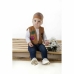 Costume per Bambini Hippie Marrone (2 Pezzi)