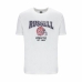 Camisola de Manga Curta Russell Athletic Amt A30421 Branco Homem