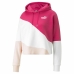 Damen Sweater mit Kapuze Puma Power Cat Rosa