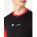 Camisola de Manga Curta Homem Champion Crewneck Preto