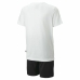 Conjunto Desportivo para Crianças Puma Set For All Time  Branco