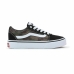 Casual Kindersneakers Vans Ward Zwart