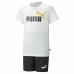 Conjunto Desportivo para Crianças Puma Set For All Time  Branco