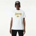 Camiseta de baloncesto New Era NBA LA Lakers Blanco