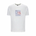 T shirt à manches courtes Russell Athletic Emt E36201 Blanc Homme