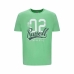 Camiseta de Manga Corta Hombre Russell Athletic Amt A30101 Verde Verde Claro