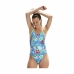 Maillot de bain femme Speedo Allover Vback Bleu