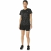 Maglia a Maniche Corte Donna Asics Core All Over Print Nero Donna