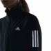 Langarmet t-skjorte for Kvinner Adidas Own the Run 1/2 Zip Indigo