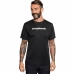 Herren Kurzarm-T-Shirt Trangoworld Cajo Th Schwarz