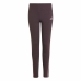 Leggings de Sport pour Enfants Adidas 3 bandas Pourpre