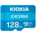 Mикро SD карта памет с адаптер Kioxia Exceria UHS-I Клас 10 Син