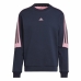 Herensweater zonder Capuchon Adidas Future Icons 3 Marineblauw Zwart