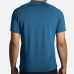 Heren-T-Shirt met Korte Mouwen Brooks Atmosphere  2.0 Cyaan