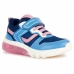 Casual Kindersneakers Geox Ciberdron Blauw