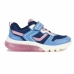 Casual Kindersneakers Geox Ciberdron Blauw