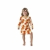 Costume per Bambini Fiori Hippie Arancio