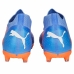 Botas de Fútbol para Adultos Puma Future Match Fg/Ag  Glimmer Azul Naranja Mujer