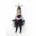 Costume per Bambini Teeth Vampiro Donna 3 Pezzi