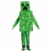 Costum Deghizare pentru Copii Minecraft Creeper 3 Piese Verde