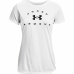 Dámske tričko s krátkym rukávom Under Armour Tech Solid Biela