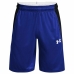 Pantaloni Corti Sportivi da Uomo Under Armour Baseline Azzurro