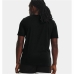 Heren-T-Shirt met Korte Mouwen Under Armour Basketball Heat Zwart