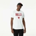 Basketball-T-Shirt New Era NBA Chicago Bulls Weiß