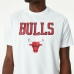 Basketball-skjorte New Era NBA Chicago Bulls Hvit