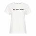 Heren-T-Shirt met Korte Mouwen Tommy Hilfiger Logo Chest Wit