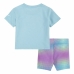 Children's Sports Outfit Nike Aop Bike Blue Multicolour Lilac 2 Pieces