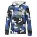 Detská mikina Puma Essentials+ Street Art Aop Modrá