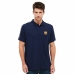 Polo de Manga Corta Hombre F.C. Barcelona Azul marino