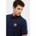 Polo de Manga Corta Hombre F.C. Barcelona Azul marino