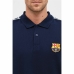 Tricou Polo cu Mânecă Scurtă Bărbați F.C. Barcelona Bleumarin